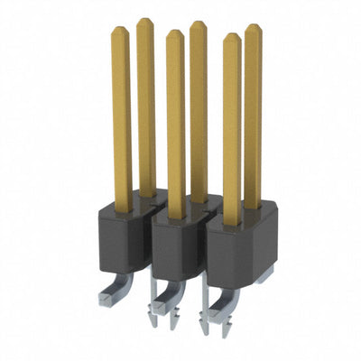 TSM-103-02-L-DV-LC-P-TR by Samtec Inc. - CONNECTOR HEADER SMD 6POS 2.54MM