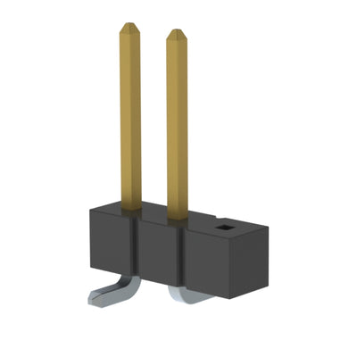 TSM-103-02-L-SV-001 by Samtec Inc. - CONNECTOR HEADER SMD 3POS 2.54MM