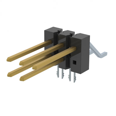 TSM-103-03-L-DH-LC-001 by Samtec Inc. - CONNECTOR HEADER SMD R/A 6POS 2.54MM