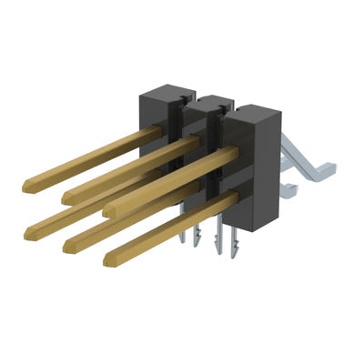 TSM-103-03-LM-DH-LC by Samtec Inc. - CONNECTOR HEADER SMD R/A 6POS 2.54MM