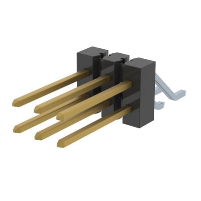 TSM-103-03-F-DH-P-TR by Samtec Inc. - CONNECTOR HEADER SMD R/A 6POS 2.54MM