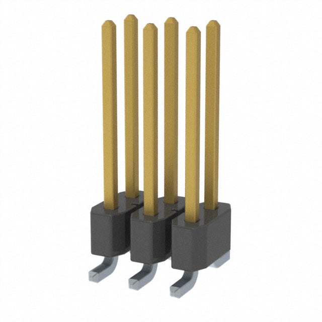 TSM-103-03-F-DV by Samtec Inc. - CONNECTOR HEADER SMD 6POS 2.54MM