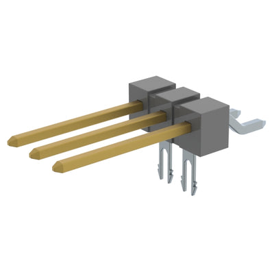 TSM-103-03-L-SH-LC-K-TR by Samtec Inc. - CONNECTOR HEADER SMD R/A 3POS 2.54MM
