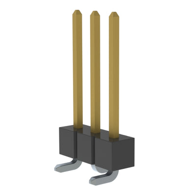 TSM-103-03-LM-SV by Samtec Inc. - CONNECTOR HEADER SMD 3POS 2.54MM