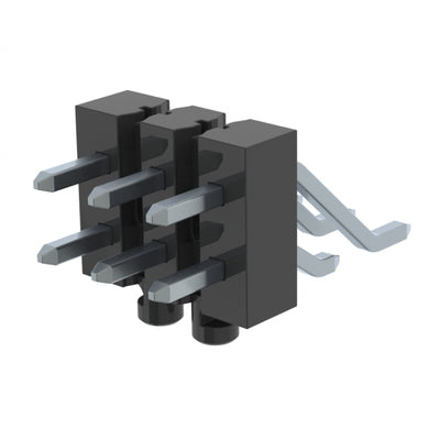 TSM-103-04-T-DH-SL-K-TR by Samtec Inc. - CONNECTOR HEADER SMD R/A 6POS 2.54MM
