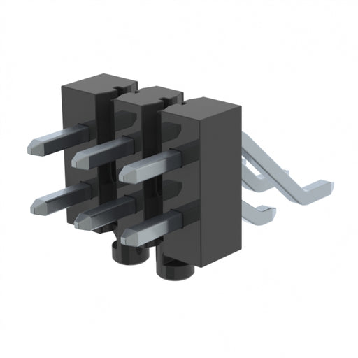 TSM-103-04-T-DH-SL-K-TR by Samtec Inc. - CONNECTOR HEADER SMD R/A 6POS 2.54MM