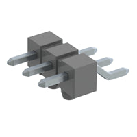 TSM-103-04-TM-SH-A-K-TR by Samtec Inc. - CONNECTOR HEADER SMD R/A 3POS 2.54MM