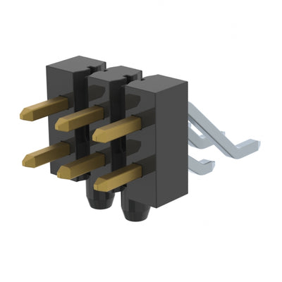 TSM-103-04-L-DH-A-P-TR by Samtec Inc. - CONNECTOR HEADER SMD R/A 6POS 2.54MM
