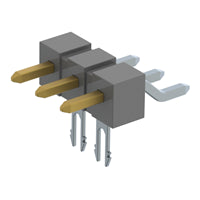 TSM-103-04-L-SH-LC by Samtec Inc. - CONNECTOR HEADER SMD R/A 3POS 2.54MM