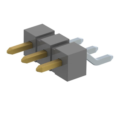 TSM-103-04-L-SH-TR by Samtec Inc. - CONNECTOR HEADER SMD R/A 3POS 2.54MM