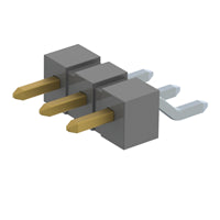 TSM-103-04-LM-SH by Samtec Inc. - CONNECTOR HEADER SMD R/A 3POS 2.54MM