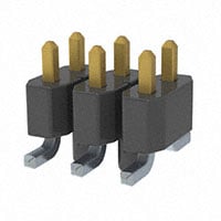 TSM-103-05-L-DV-A by Samtec Inc. - CONNECTOR HEADER SMD 6POS 2.54MM