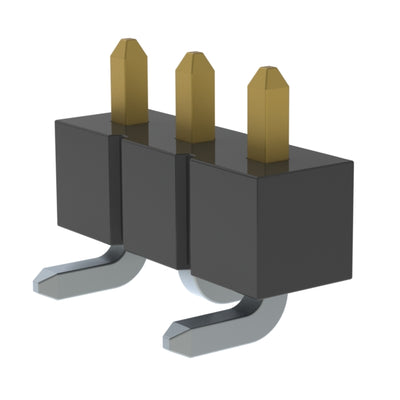 TSM-103-05-S-SV by Samtec Inc. - CONNECTOR HEADER SMD 3POS 2.54MM
