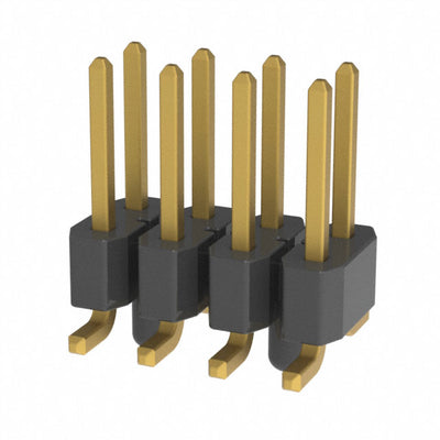 TSM-104-01-G-DV-A-P-TR by Samtec Inc. - CONNECTOR HEADER SMD 8POS 2.54MM