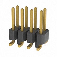 TSM-104-01-G-DV-A by Samtec Inc. - CONNECTOR HEADER SMD 8POS 2.54MM