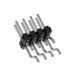 TSM-104-01-T-DH by Samtec Inc. - CONNECTOR HEADER SMD R/A 8POS 2.54MM