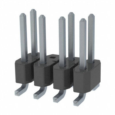 TSM-104-01-T-DV-006 by Samtec Inc. - CONNECTOR HEADER SMD 8POS 2.54MM