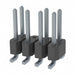 TSM-104-01-T-DV-006 by Samtec Inc. - CONNECTOR HEADER SMD 8POS 2.54MM
