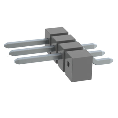 TSM-104-01-T-SH-001 by Samtec Inc. - CONNECTOR HEADER SMD R/A 4POS 2.54MM