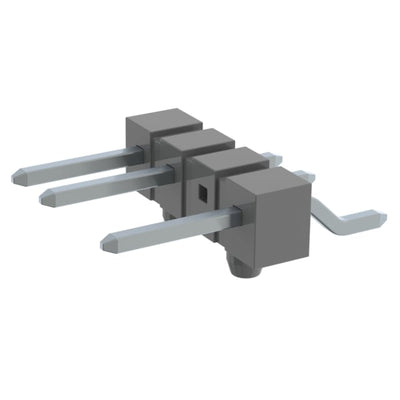 TSM-104-01-T-SH-A-002 by Samtec Inc. - CONNECTOR HEADER SMD R/A 4POS 2.54MM