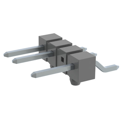 TSM-104-01-T-SH-A-002-P-TR by Samtec Inc. - CONNECTOR HEADER SMD R/A 4POS 2.54MM
