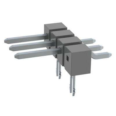 TSM-104-01-T-SH-LC-001 by Samtec Inc. - CONNECTOR HEADER SMD R/A 4POS 2.54MM