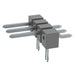 TSM-104-01-T-SH-LC-001 by Samtec Inc. - CONNECTOR HEADER SMD R/A 4POS 2.54MM