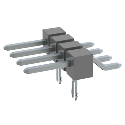 TSM-104-01-T-SH-LC-P-TR by Samtec Inc. - CONNECTOR HEADER SMD R/A 4POS 2.54MM