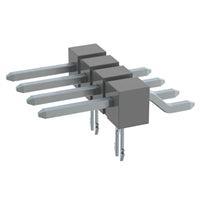 TSM-104-01-TM-SH-LC-TR by Samtec Inc. - CONNECTOR HEADER SMD R/A 4POS 2.54MM