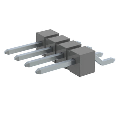 TSM-104-01-TM-SH-P-TR by Samtec Inc. - CONNECTOR HEADER SMD R/A 4POS 2.54MM