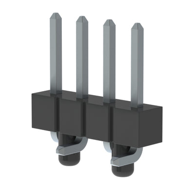TSM-104-01-T-SV-A-P-TR by Samtec Inc. - CONNECTOR HEADER SMD 4POS 2.54MM
