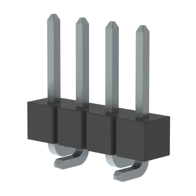 TSM-104-01-T-SV-P by Samtec Inc. - CONNECTOR HEADER SMD 4POS 2.54MM