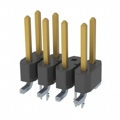 TSM-104-01-L-DV-LC-004 by Samtec Inc. - CONNECTOR HEADER SMD 8POS 2.54MM