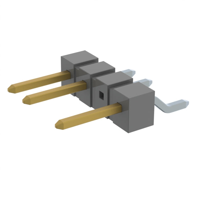TSM-104-01-S-SH-002-P by Samtec Inc. - CONNECTOR HEADER SMD R/A 4POS 2.54MM