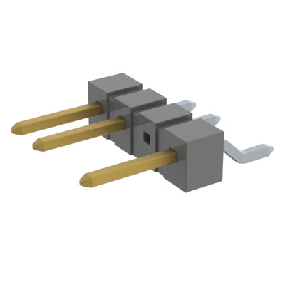 TSM-104-01-S-SH-002 by Samtec Inc. - CONNECTOR HEADER SMD R/A 4POS 2.54MM