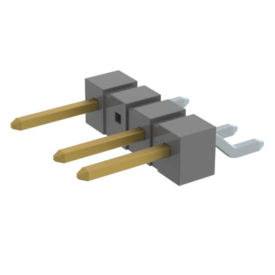 TSM-104-01-L-SH-003 by Samtec Inc. - CONNECTOR HEADER SMD R/A 4POS 2.54MM