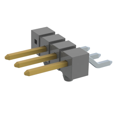 TSM-104-01-S-SH-A-004 by Samtec Inc. - CONNECTOR HEADER SMD R/A 4POS 2.54MM