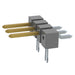 TSM-104-01-L-SH-LC-001-P by Samtec Inc. - CONNECTOR HEADER SMD R/A 4POS 2.54MM