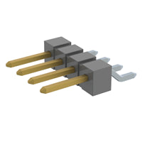 TSM-104-01-G-SH-TR by Samtec Inc. - CONNECTOR HEADER SMD R/A 4POS 2.54MM