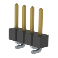TSM-104-01-SS-SV-P-TR by Samtec Inc. - CONNECTOR HEADER SMD 4POS 2.54MM