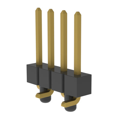 TSM-104-02-G-SV-A-TR by Samtec Inc. - CONNECTOR HEADER SMD 4POS 2.54MM