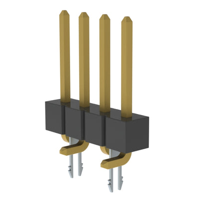 TSM-104-02-G-SV-LC-P by Samtec Inc. - CONNECTOR HEADER SMD 4POS 2.54MM