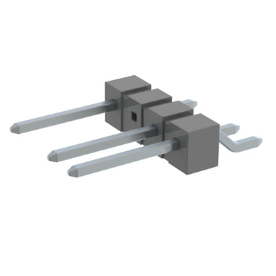 TSM-104-02-T-SH-003-P by Samtec Inc. - CONNECTOR HEADER SMD R/A 4POS 2.54MM