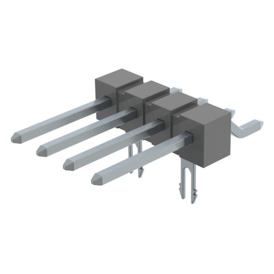 TSM-104-02-T-SH-LC-TR by Samtec Inc. - CONNECTOR HEADER SMD R/A 4POS 2.54MM
