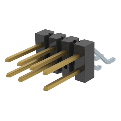 TSM-104-02-L-DH-003-TR by Samtec Inc. - CONNECTOR HEADER SMD R/A 8POS 2.54MM