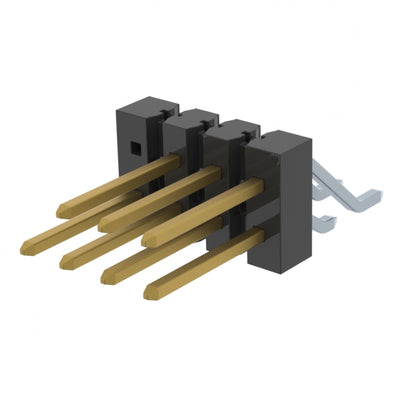 TSM-104-02-S-DH-008 by Samtec Inc. - CONNECTOR HEADER SMD R/A 8POS 2.54MM