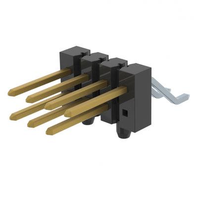 TSM-104-02-L-DH-A-001 by Samtec Inc. - CONNECTOR HEADER SMD R/A 8POS 2.54MM