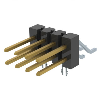 TSM-104-02-S-DH-LC-K-TR by Samtec Inc. - CONNECTOR HEADER SMD R/A 8POS 2.54MM