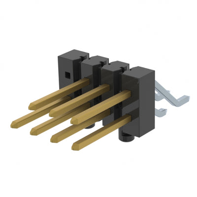 TSM-104-02-L-DH-SL-P-008-TR by Samtec Inc. - CONNECTOR HEADER SMD R/A 8POS 2.54MM