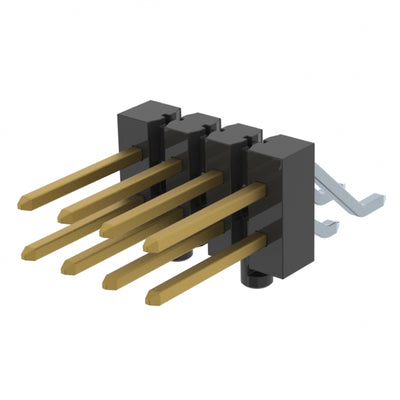 TSM-104-02-L-DH-SL by Samtec Inc. - CONNECTOR HEADER SMD R/A 8POS 2.54MM